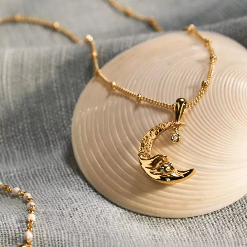 COLLANA TRUEMOON ORO PLACCATO 18K