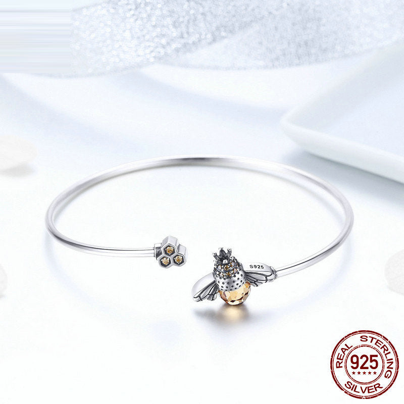 BRACCIALE APE ARGENTO
