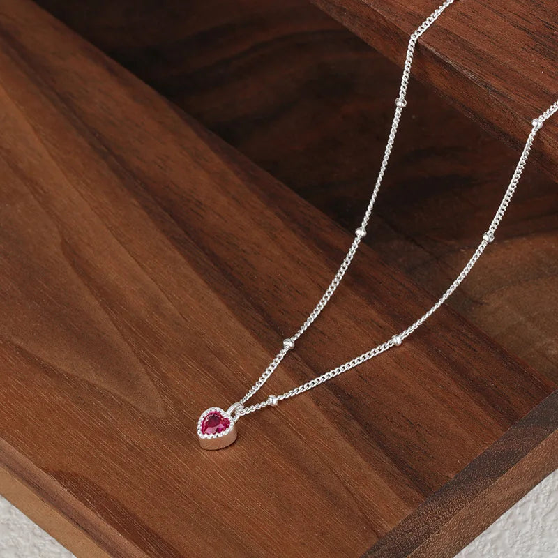 COLLANA CUORE ARGENTO