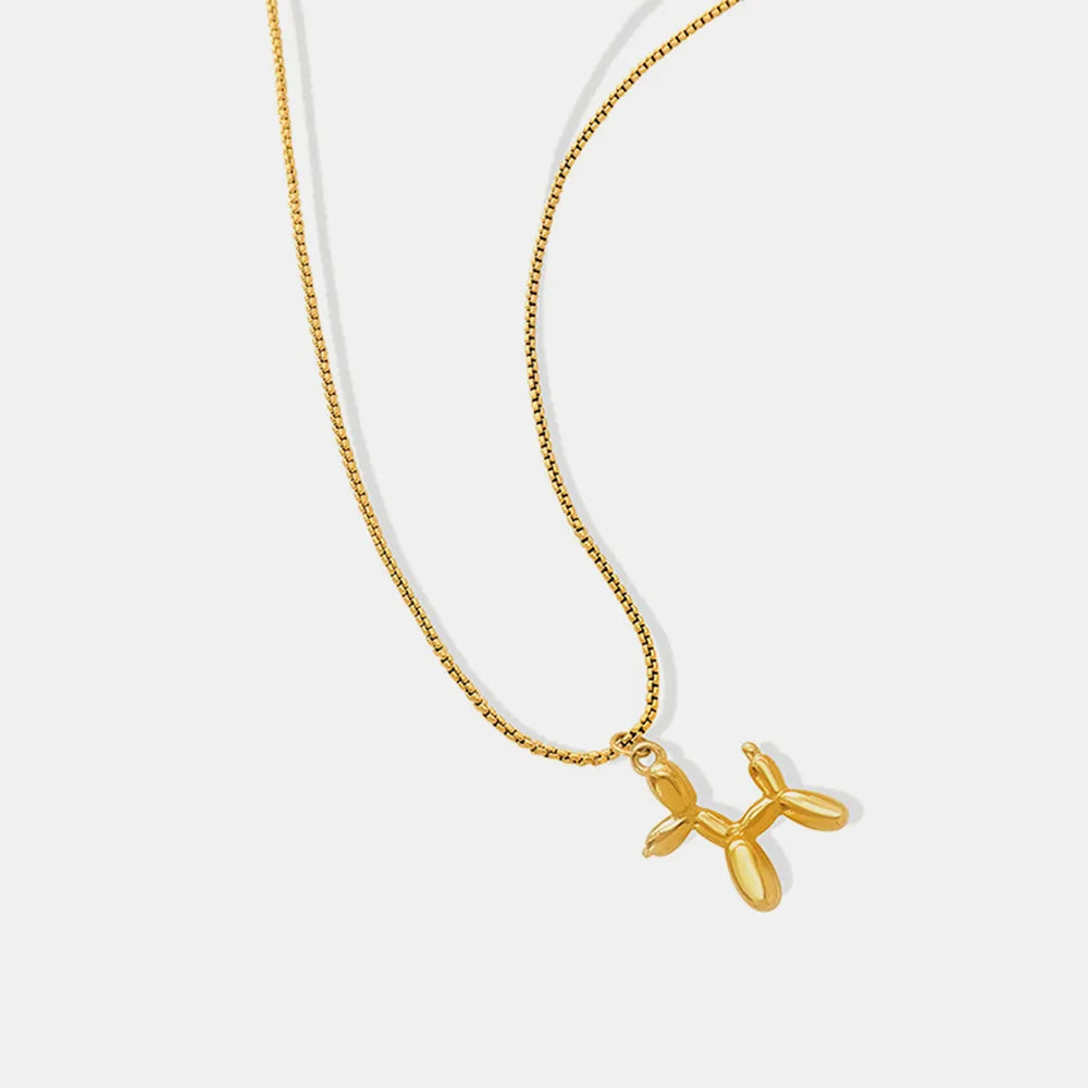 COLLANA PUPPY ORO PLACCATO 18K