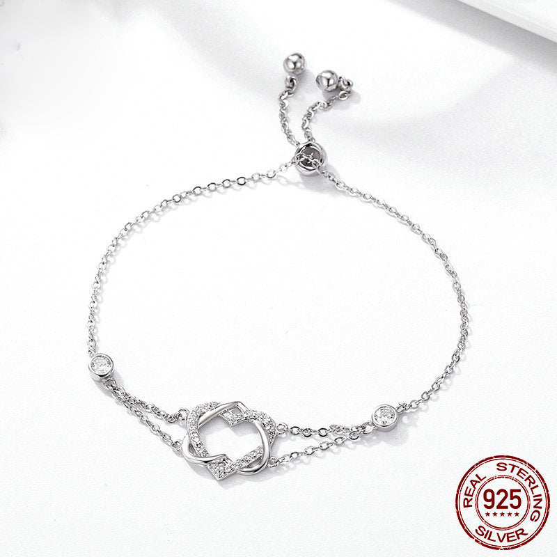 BRACCIALE PURE LOVE ARGENTO