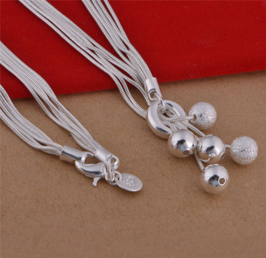 COLLANA SAND PLACCATA ARGENTO