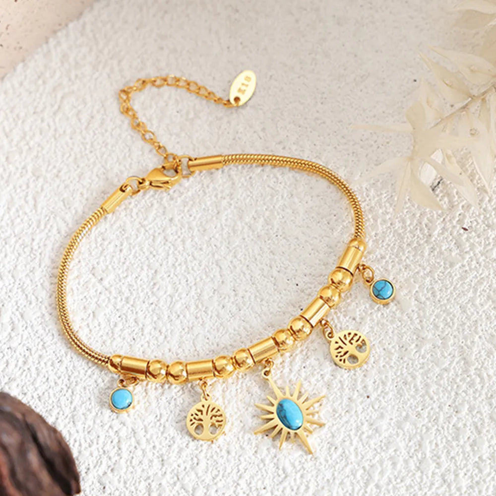 BRACCIALE VITA PLACCATO ORO