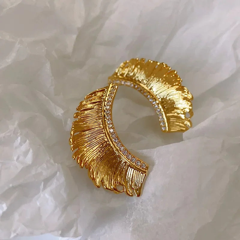 ORECCHINI SHAPE ORO PLACCATO 18K
