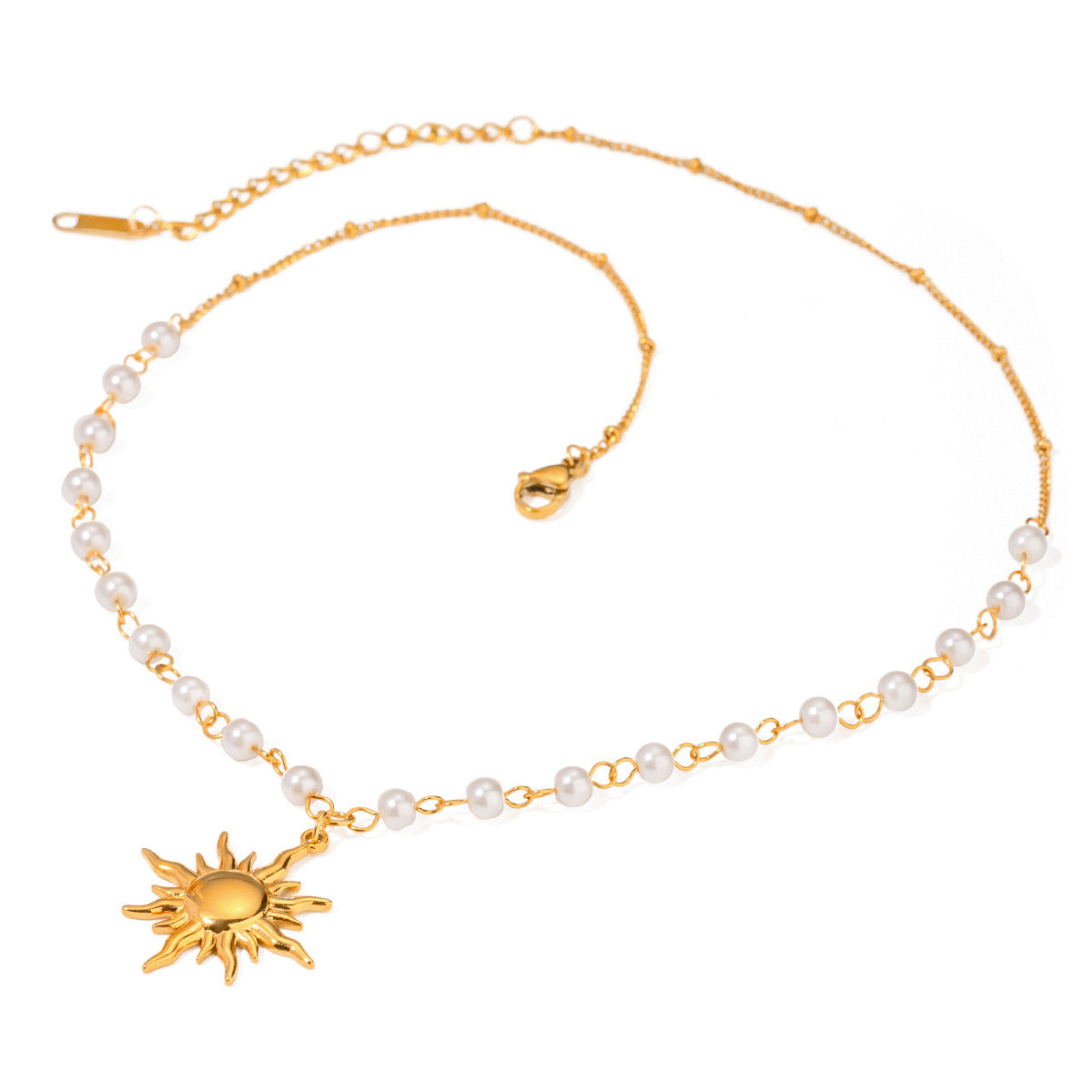 COLLANA SUN ORO PLACCATO 18K