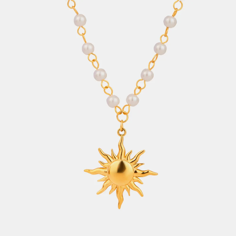 COLLANA SUN ORO PLACCATO 18K