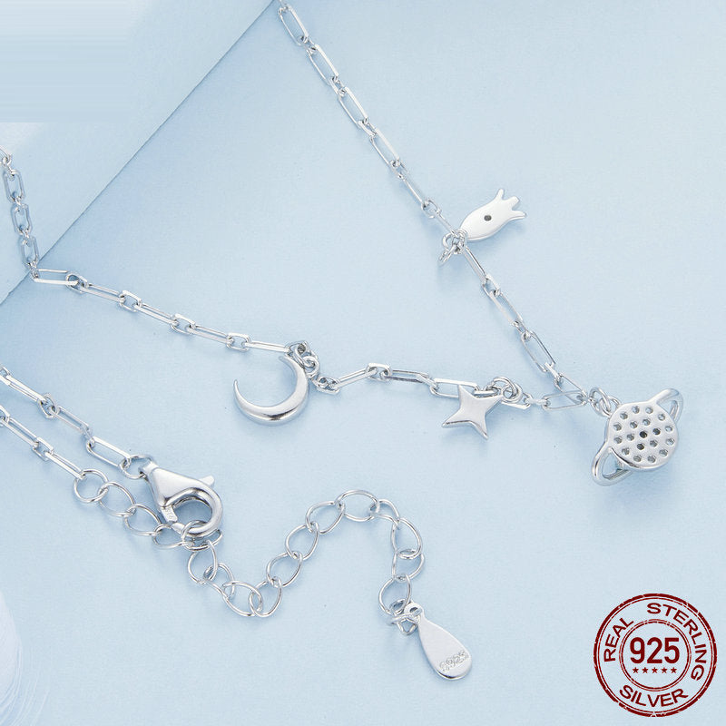 COLLANA STARRY ARGENTO