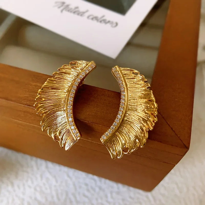 ORECCHINI SHAPE ORO PLACCATO 18K