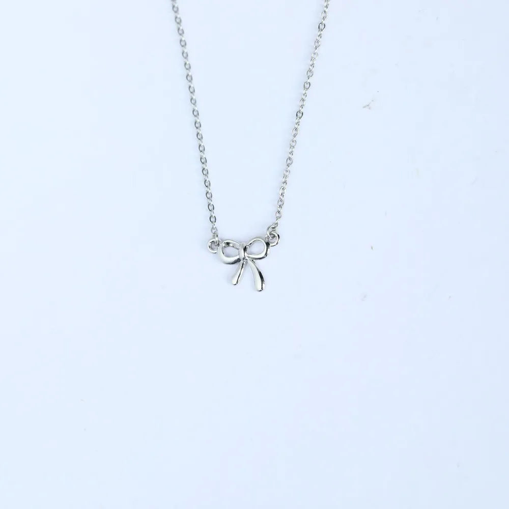 COLLANA FIOCCO ORO PLACCATO 18K