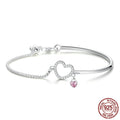 BRACCIALE REAL LOVE ARGENTO