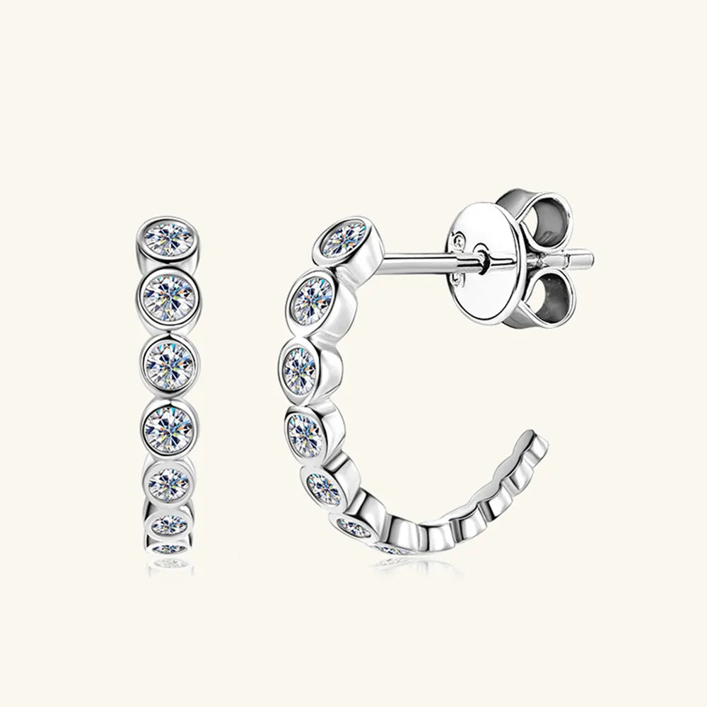 ORECCHINI LIGHT ARGENTO MOISSANITE