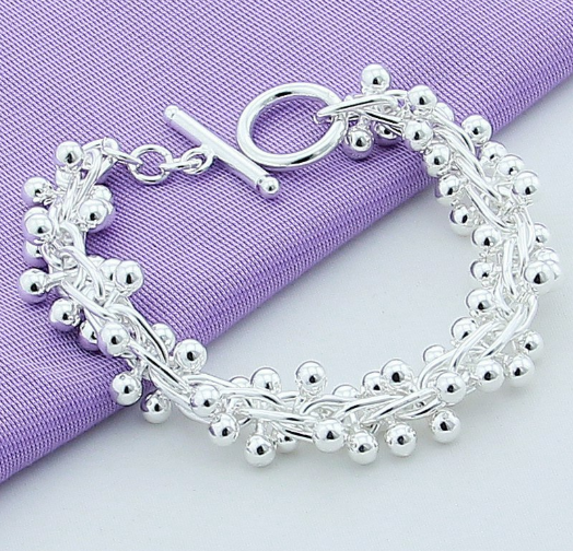 BRACCIALE CHARME PLACCATO ARGENTO
