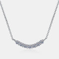 COLLANA ARGENTO MOISSANITE 1.4 CARATI