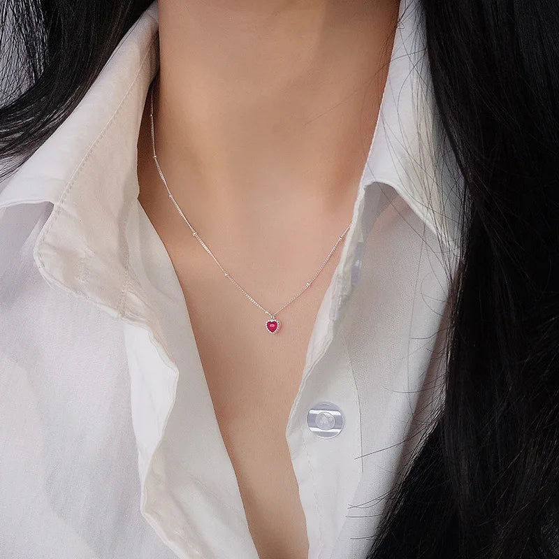 COLLANA CUORE ARGENTO