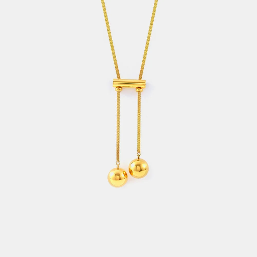 COLLANA HOLLOW ORO PLACCATO 18K