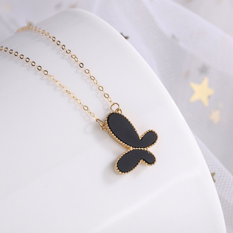 COLLANA BUTTERFLY PLACCATO ORO 18K