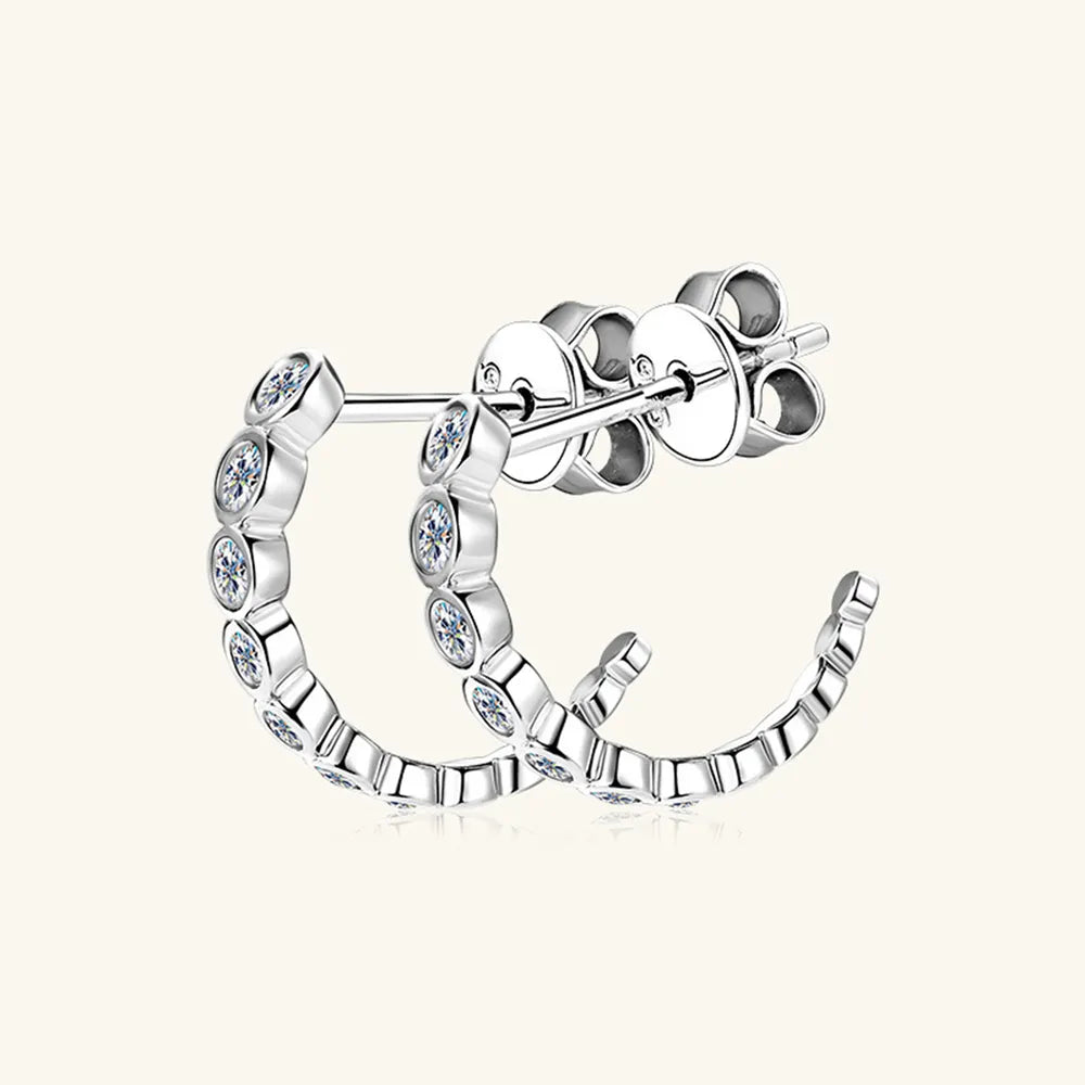 ORECCHINI LIGHT ARGENTO MOISSANITE