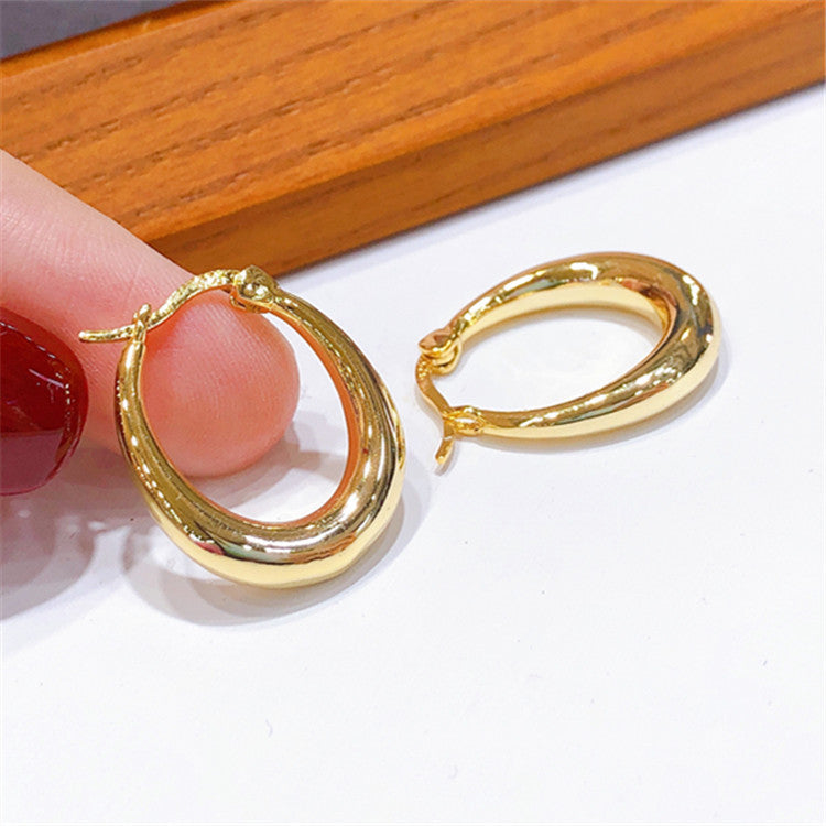 ORECCHINI RAME PLACCATO ORO/ARGENTO