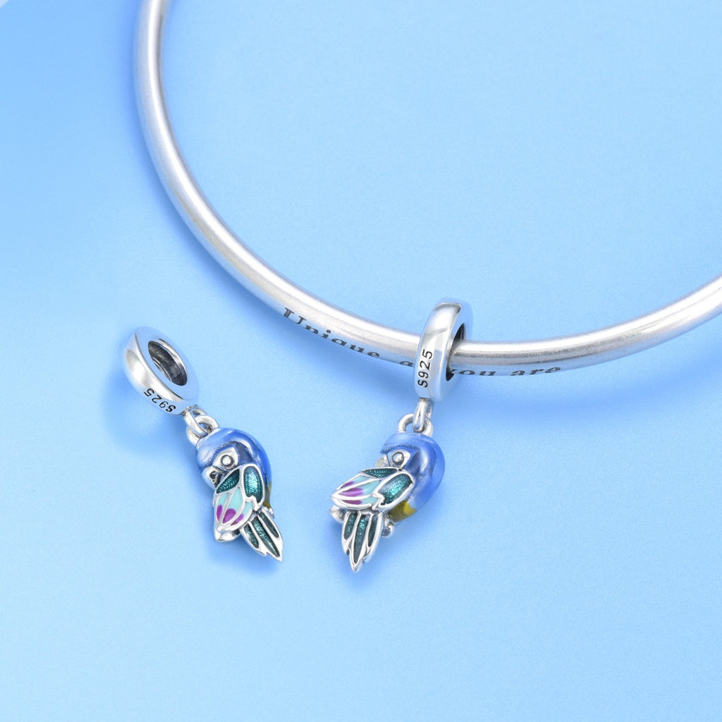 COLLANA BIRD ARGENTO PENDENTE