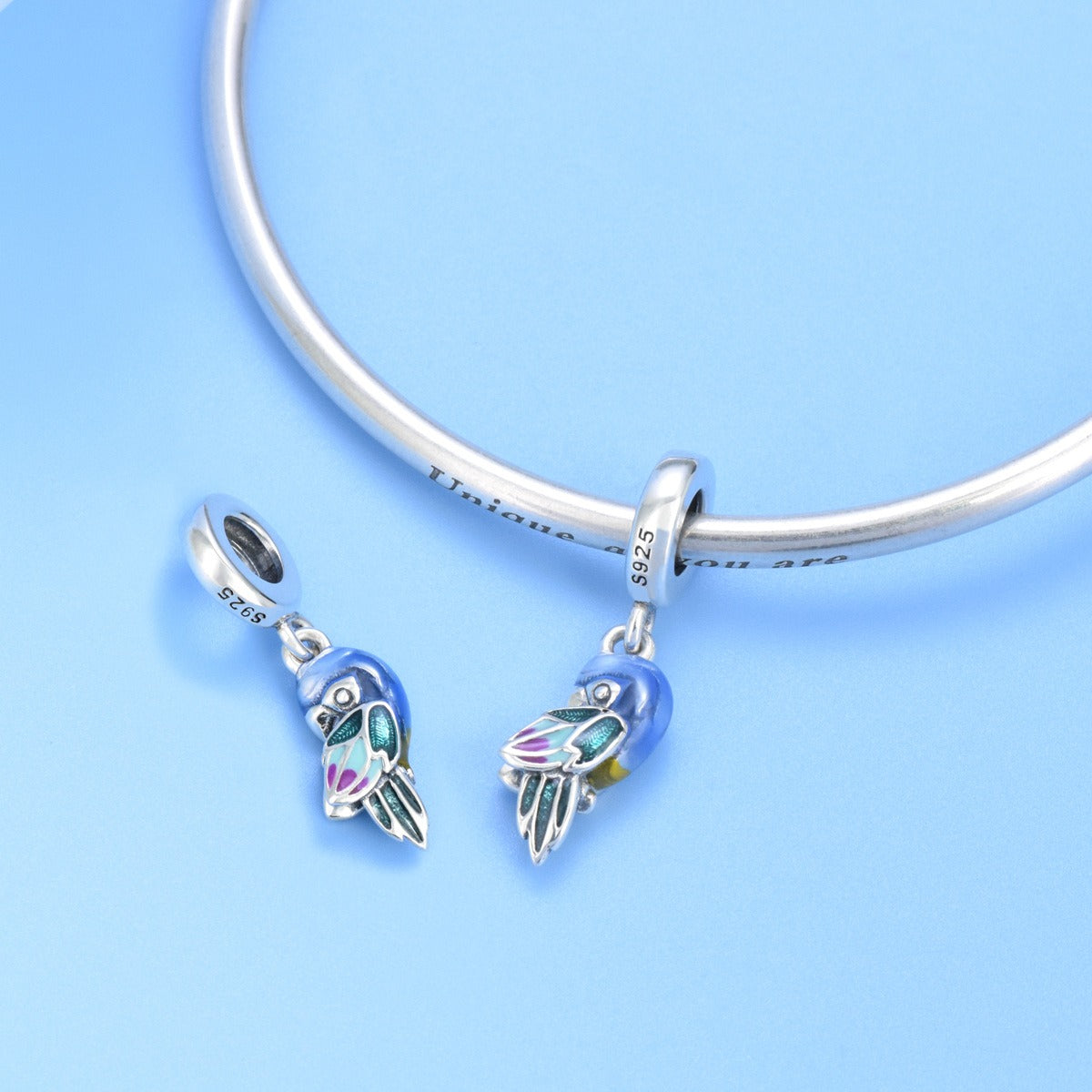 COLLANA BIRD ARGENTO PENDENTE