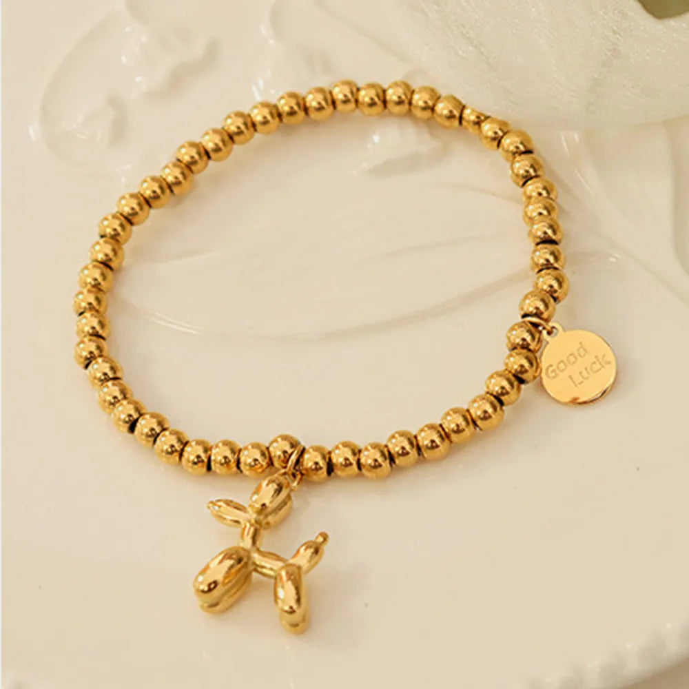 BRACCIALE PUPPY PLACCATO ORO 18K