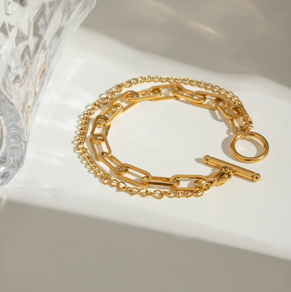 BRACCIALE FREE PLACCATO ORO 18K