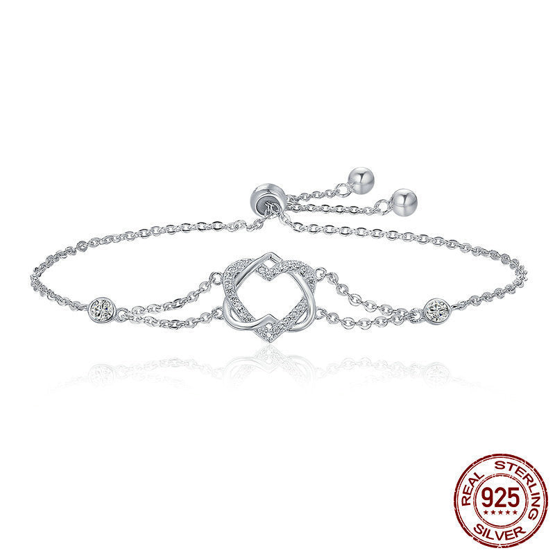 BRACCIALE PURE LOVE ARGENTO