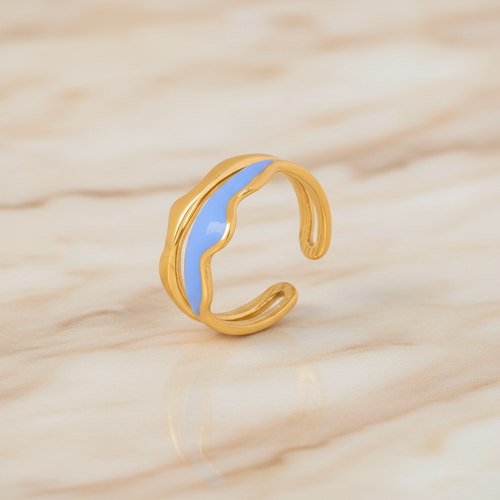 ANELLO AUREA ORO PLACCATO 18K